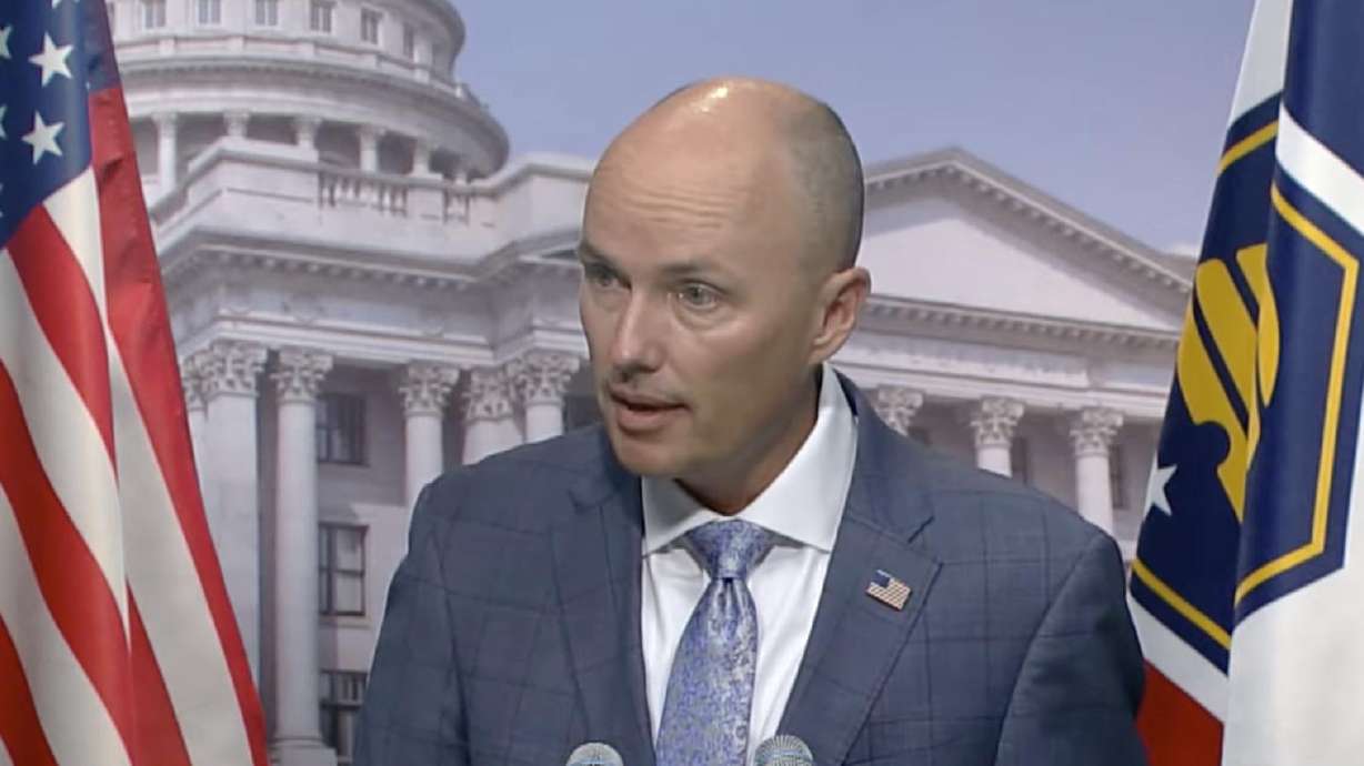 Utah Gov. Spencer Cox said Friday he will endorse and vote for Donald Trump this fall — a dramatic reversal from just last week when he said he wouldn't vote for the former president.