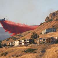 Fire crews gain 'good control' on blaze near Ensign Peak