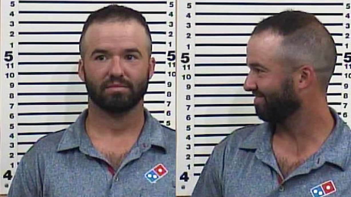 Nathan Frost, 33, was arrested and charged after police say he threw 11 electric scooters into the Snake River.