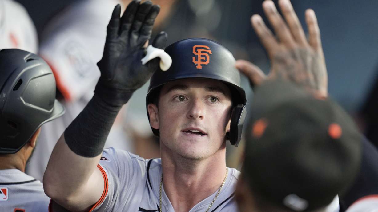 Tyler Fitzgerald becomes first Giants rookie to homer in 5 consecutive games | KSL.com
