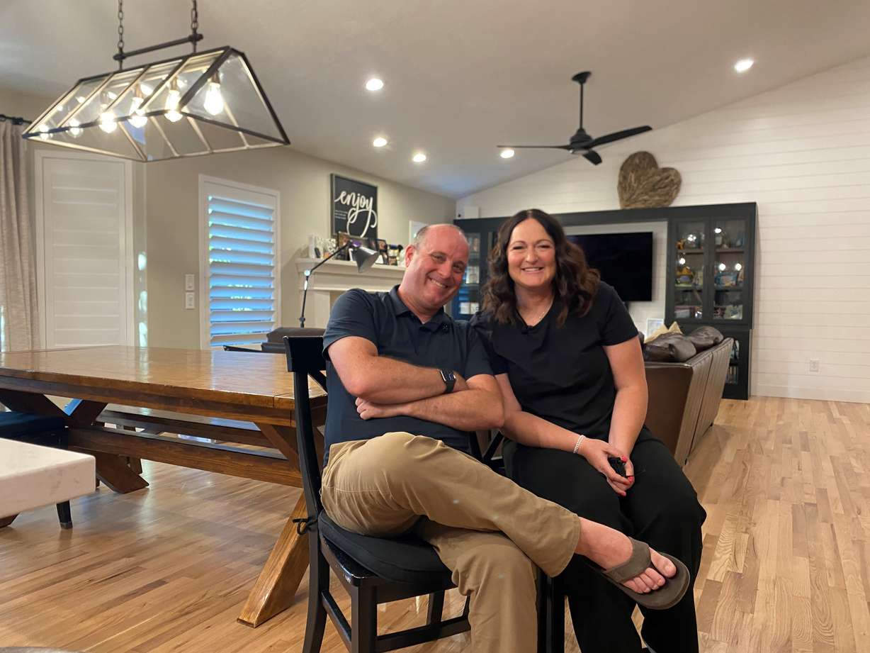 Justin and Kristen Heppler got engaged during the 2002 Olympics.