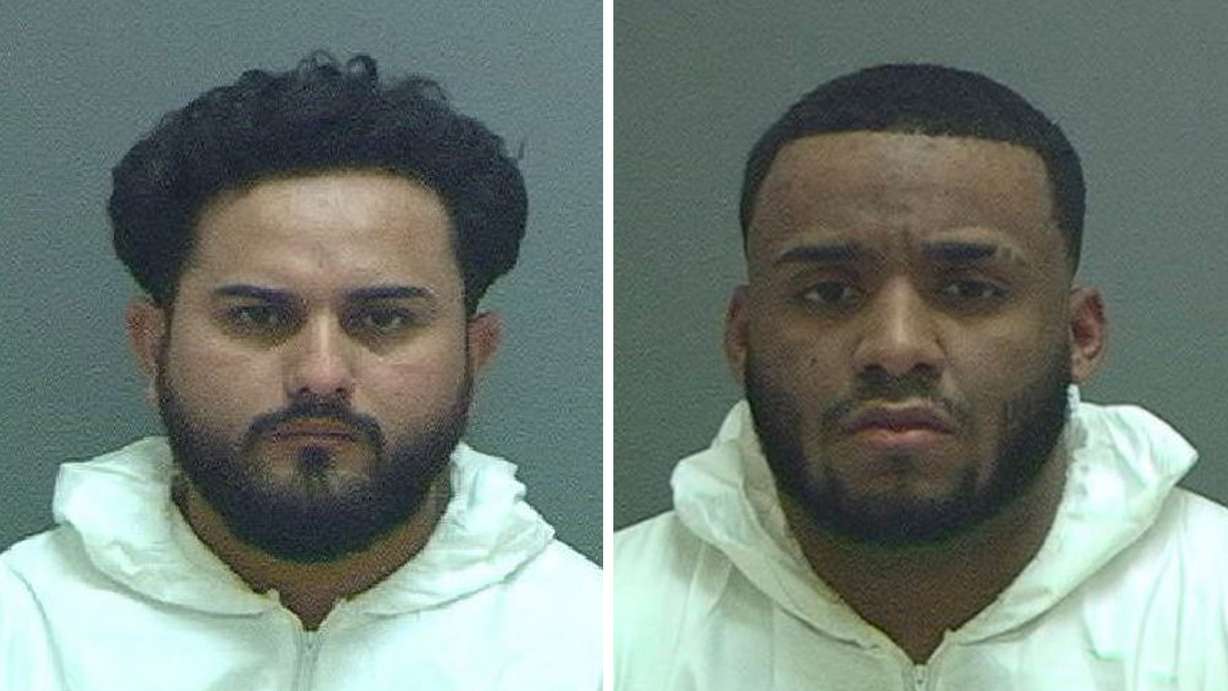 Orlando Esiesa Tobar, left, and Jorge Rafael Medina-Reyes, right, each received two sentences of 15 years to life in prison for the 2021 kidnapping and killing Conzuelo "Nicole" Solorio-Romero. Tobar's sentences were ordered to run consecutively and Medina-Reyes' sentences will run concurrently.