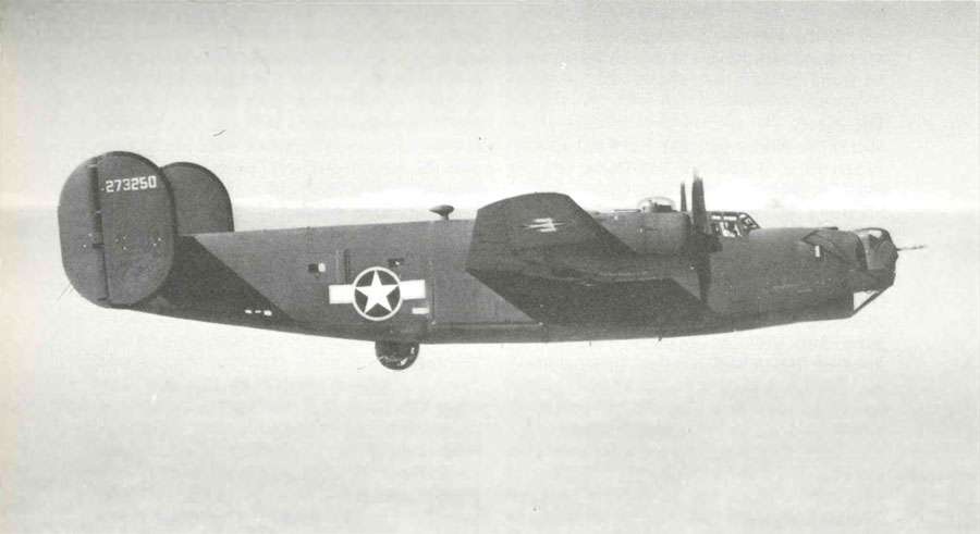 This undated photo shows a B-24J, a plane of the same design as the one involved in the Idaho crash.