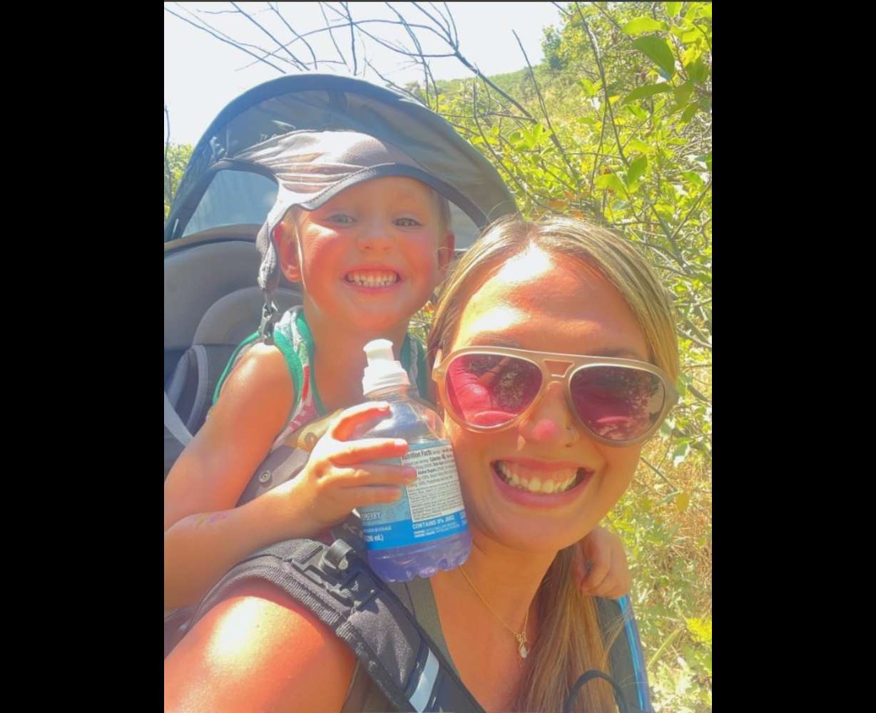 Lindsey Olsen said she had her 3-year-old with her on a hike the day she lost her wedding ring.