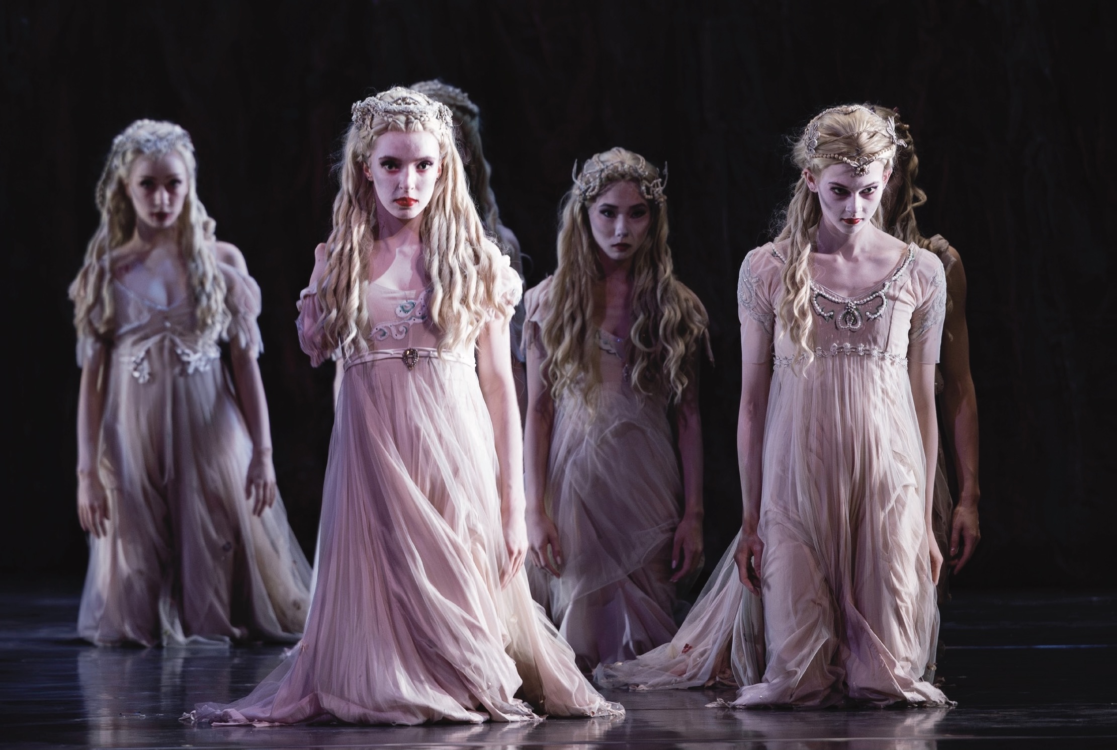 Ballet West II artists perform "Dracula" in fall 2023. As the first professional ballerina with a limb difference, Olivia Book is breaking down barriers in the ballet world.