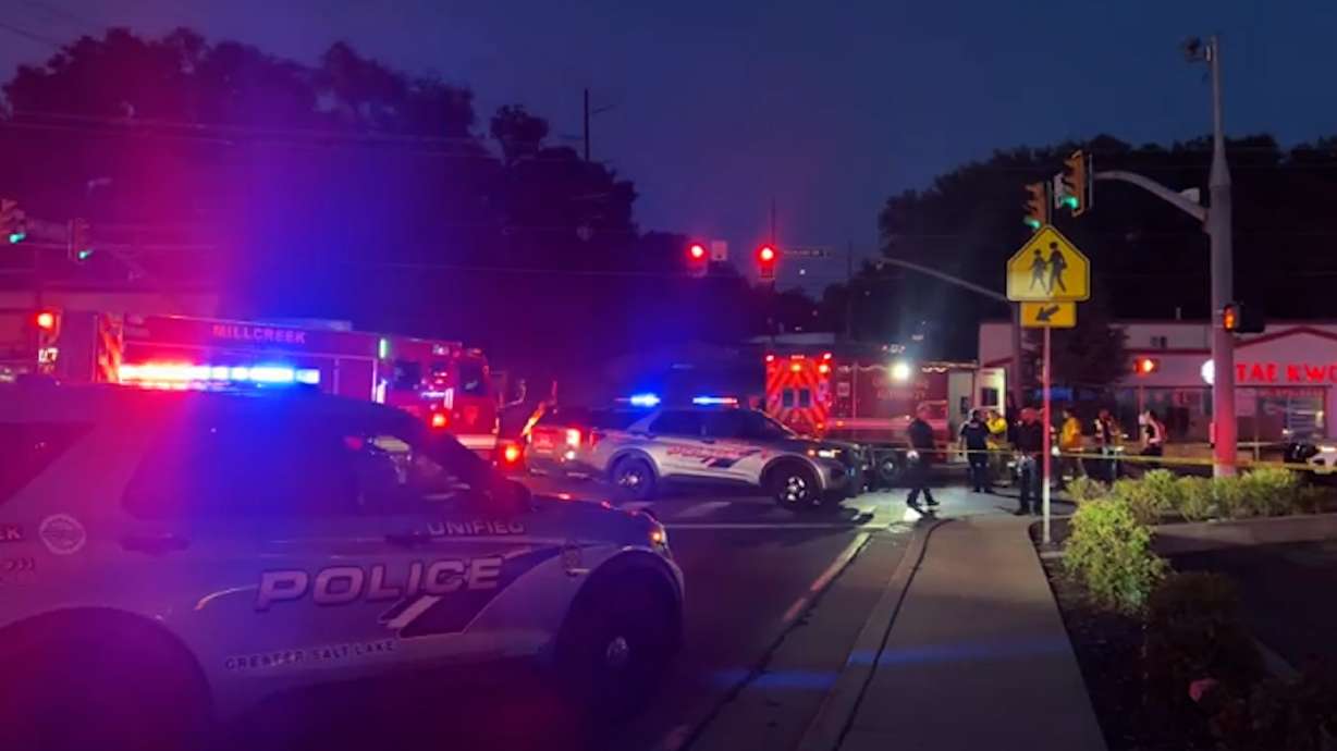 One person was killed after their motorcycle was hit Friday evening in Millcreek.