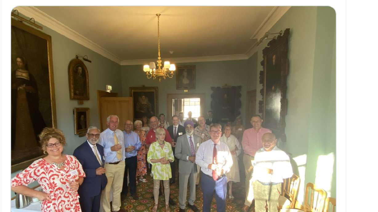 A post on X that led to a man identifying a lost portrait of Henry VIII hanging on the wall.