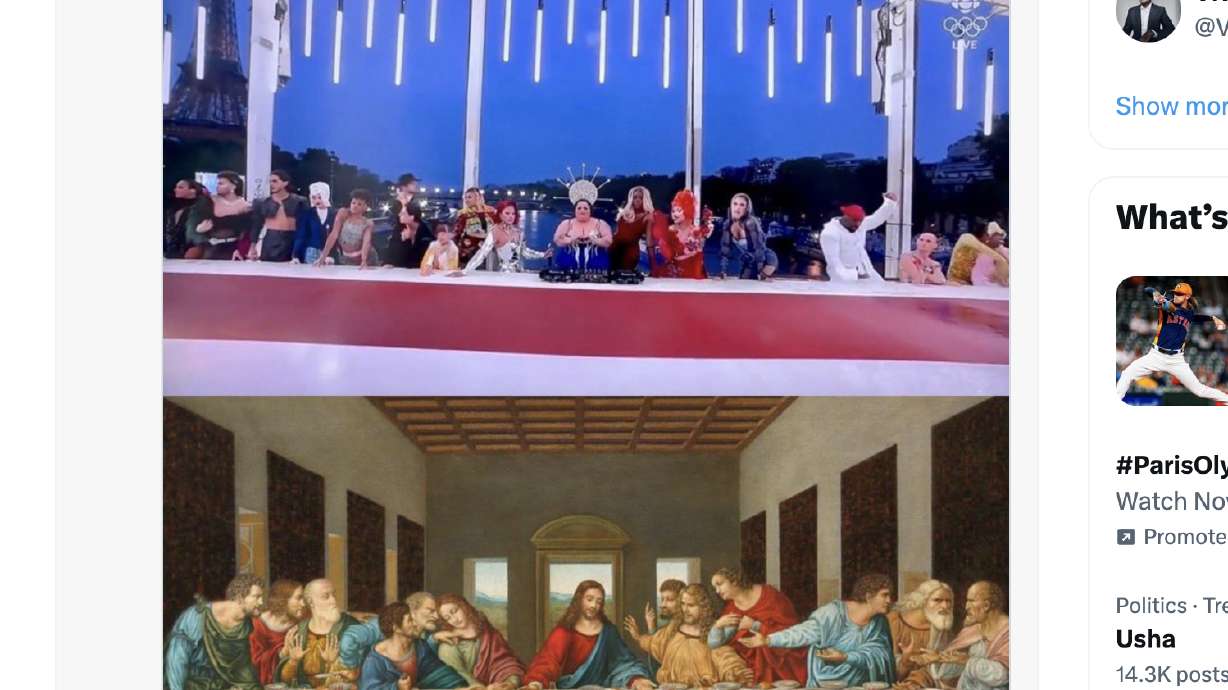 Screenshot of an X post by U.S. Sen. Mike Lee, R-Utah. The Paris Olympics opening ceremonies down the Seine, called "rule-breaking," "whack," and "woke" by various reports, drew criticism and shock from Utah leaders.