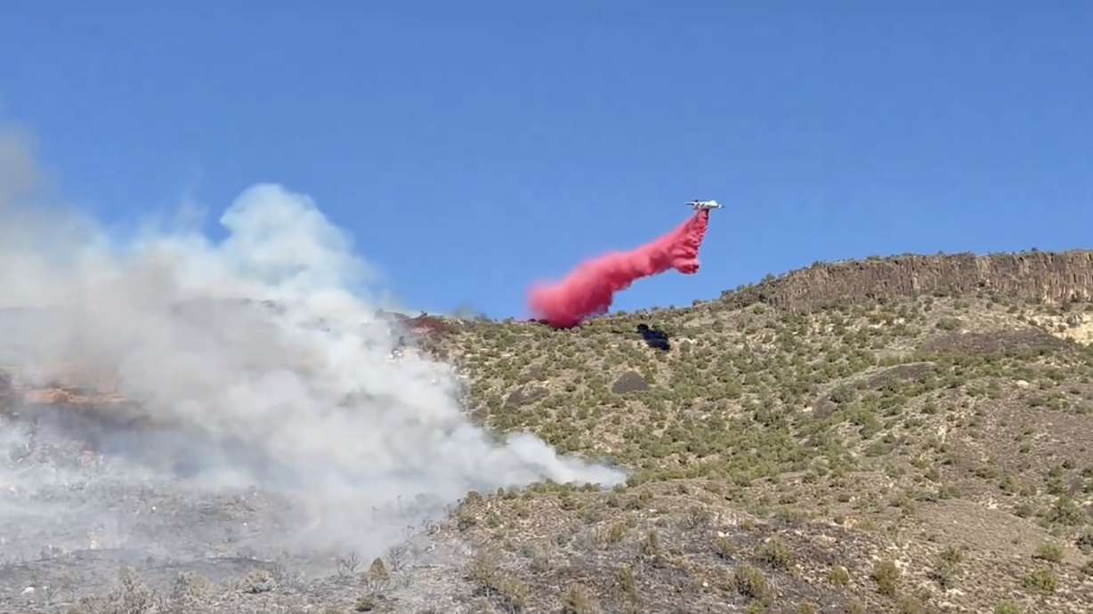 A new wildfire started Saturday afternoon in southern Utah, prompting some evacuations.