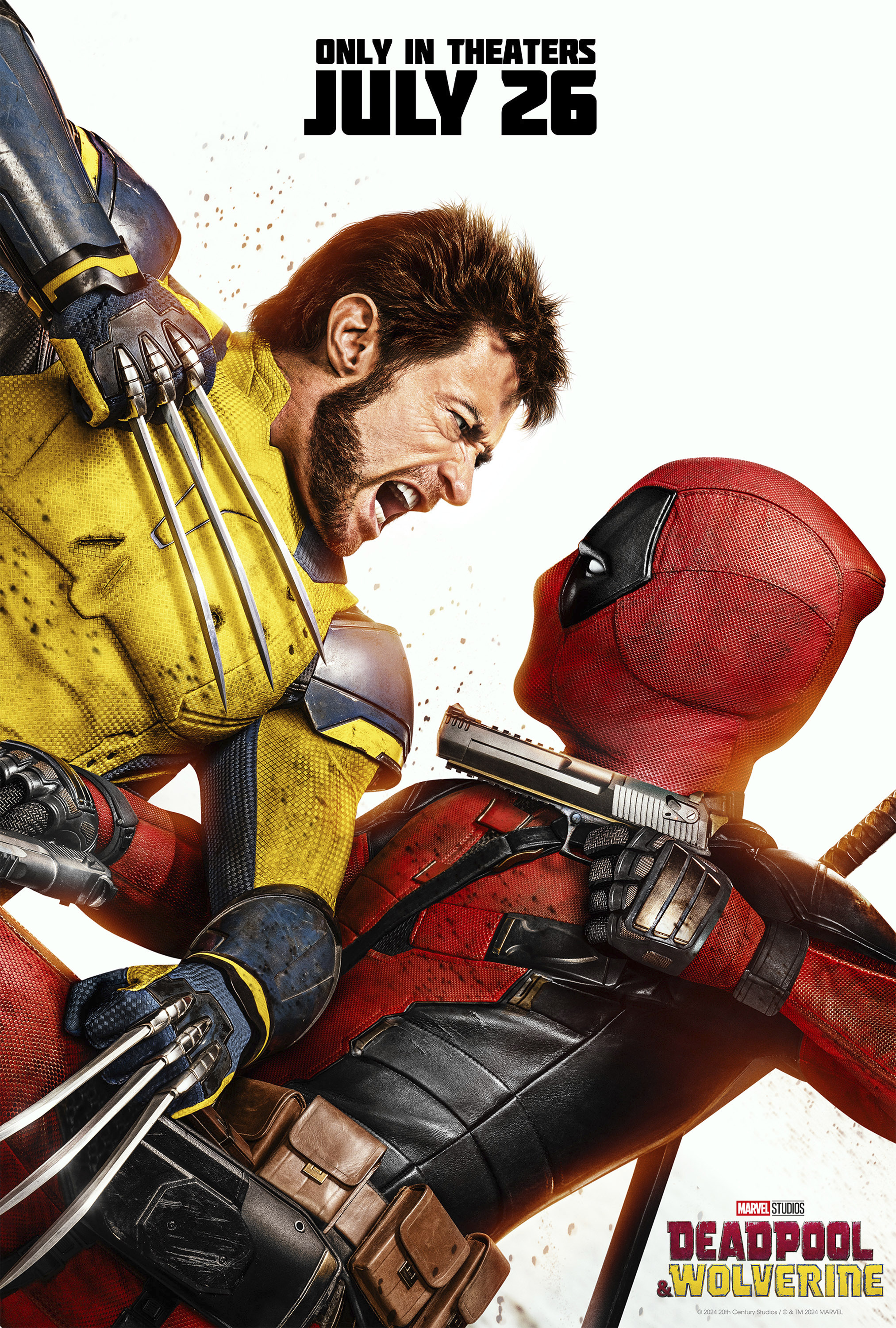 This image released by 20th Century Studios/Marvel Studios shows promotional art for "Deadpool & Wolverine."