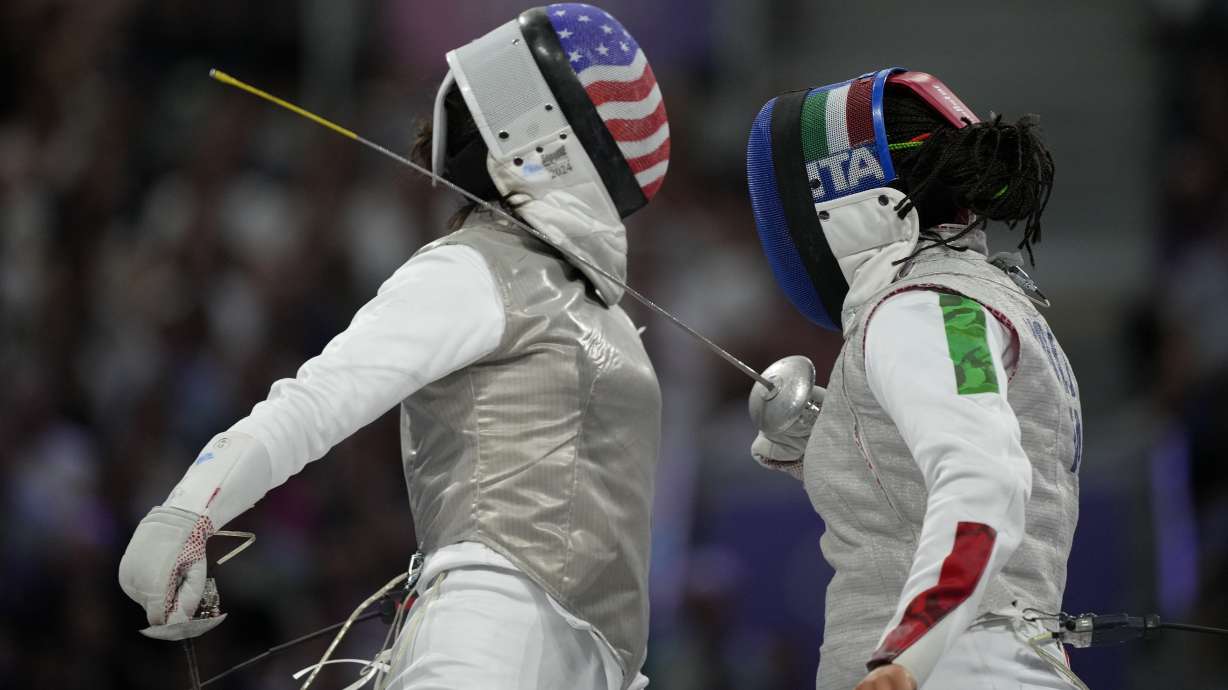 Kiefer earns 2nd Olympic gold in women's foil fencing with a victory ...