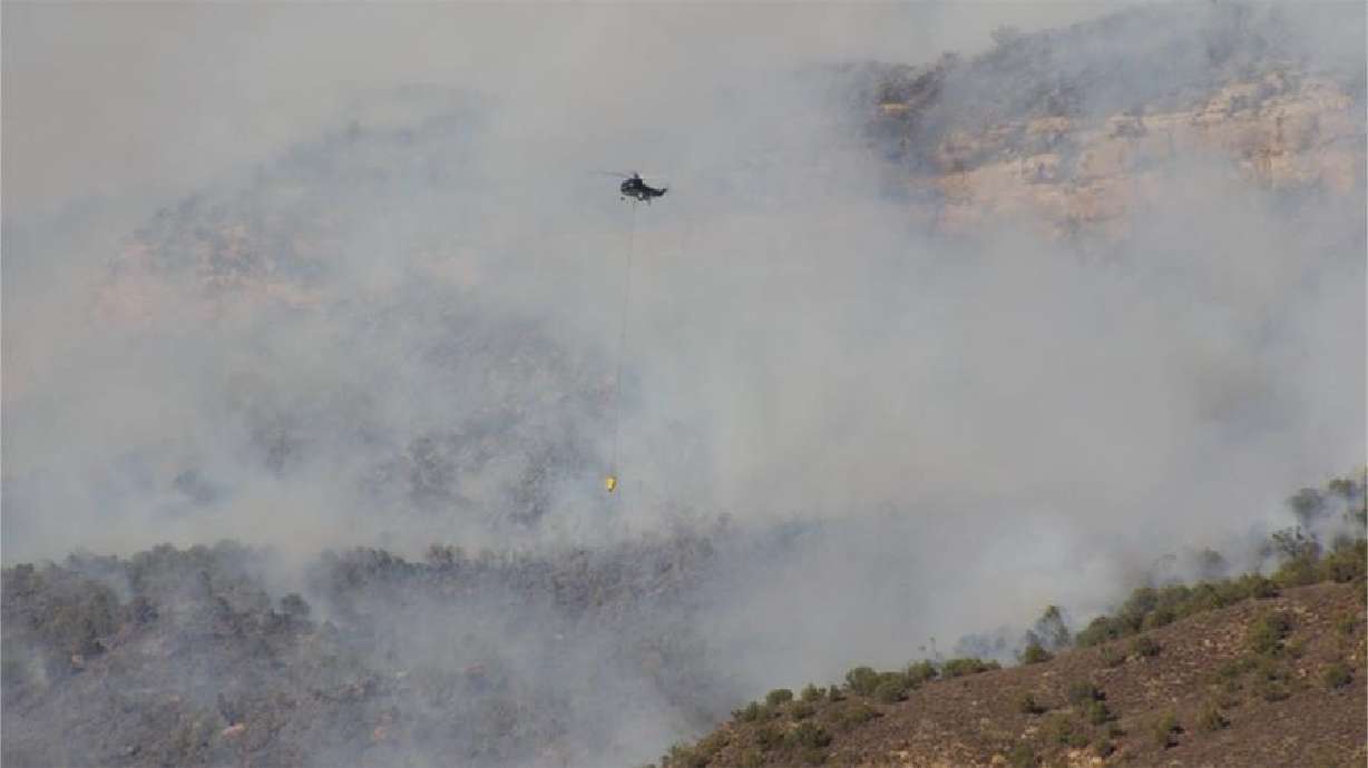 A fire in Kolob near KT Campground forced evacuations of 300 residents nearby on Saturday. Fire authorities initially estimated the size of the fire was 300 acres, but after a GPS flight Sunday morning, it was updated to approximately 600 acres.