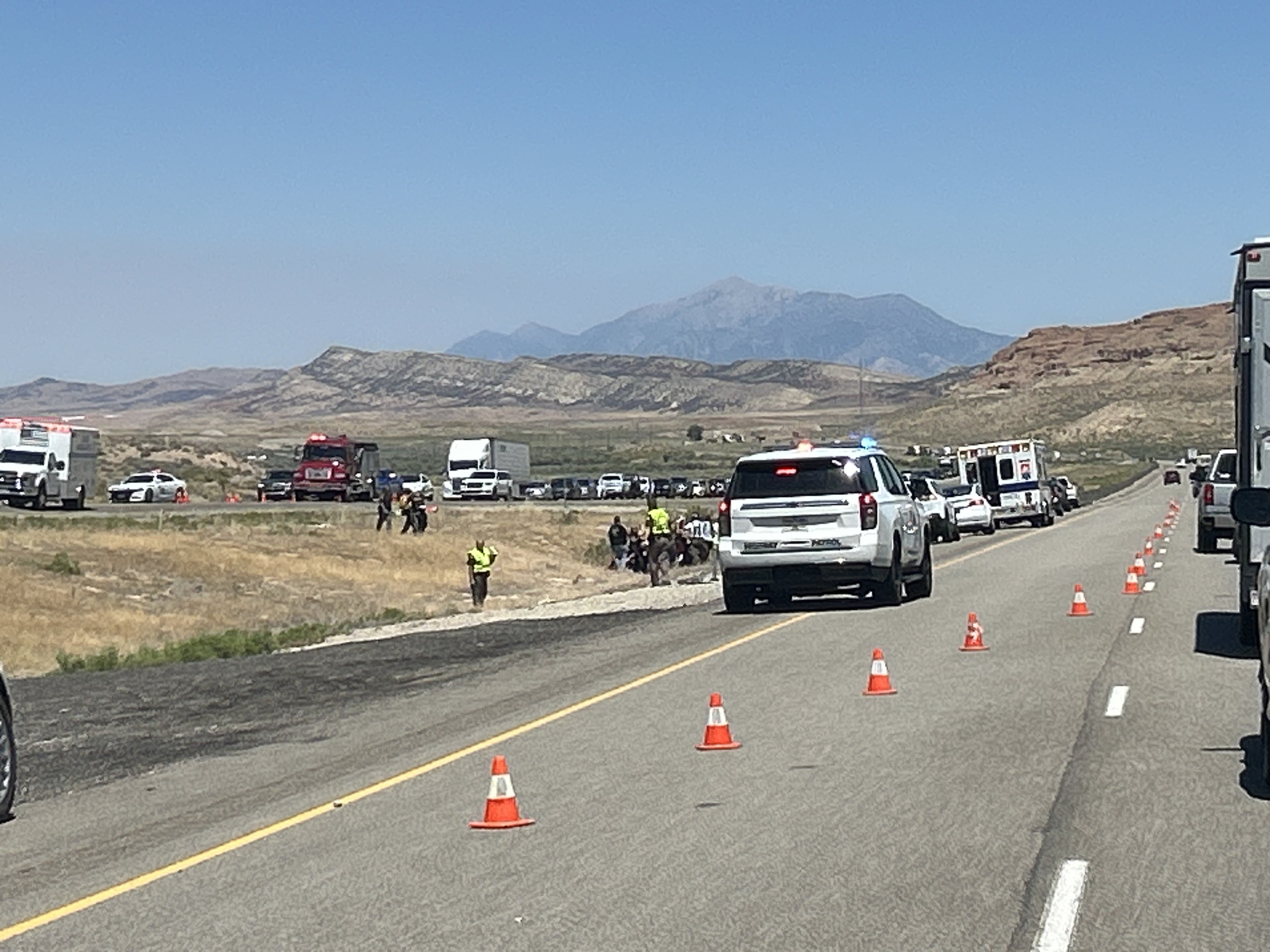 2 men flown to hospital after motorcycle crash in Juab County