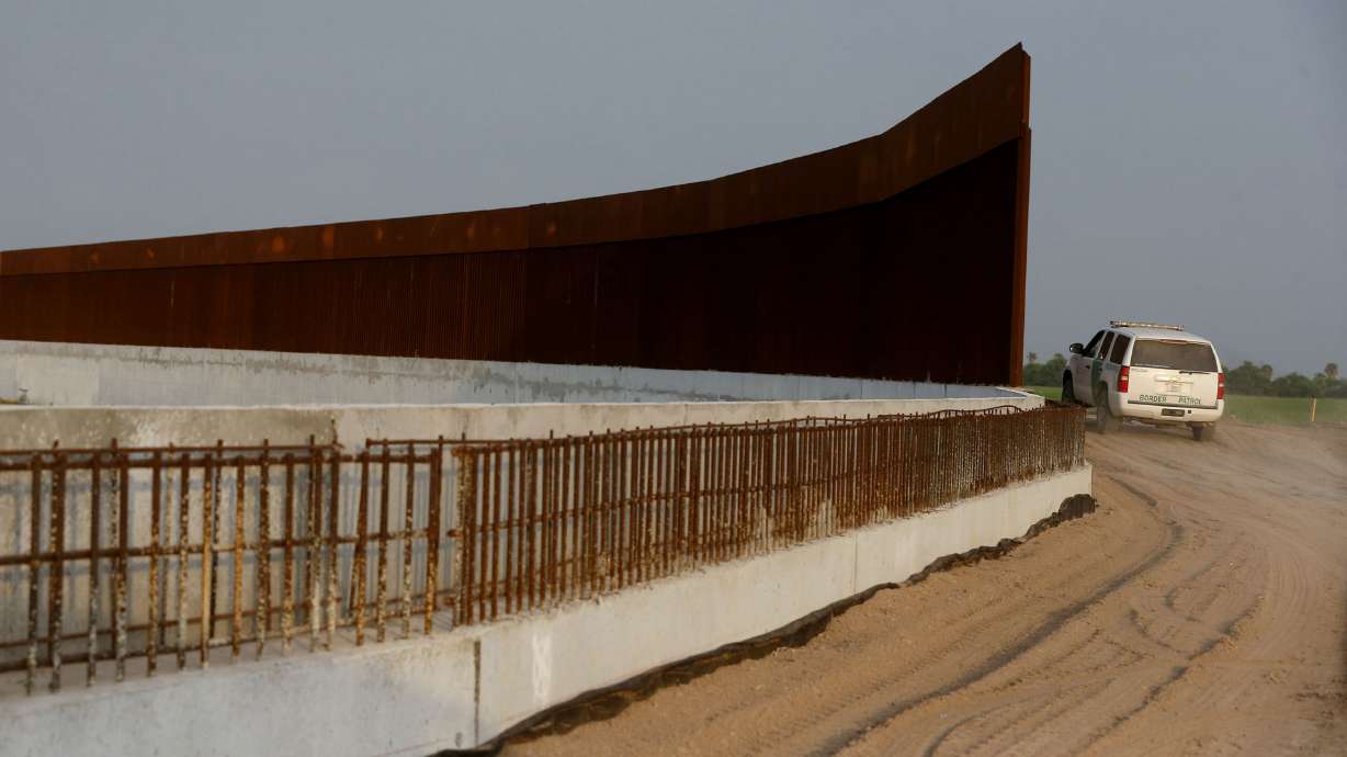 A Border Patrol agent near McAllen, Texas June 22, 2021. A study released Tuesday estimates immigrants lacking legal status paid $96.7 billion in taxes to the United States.