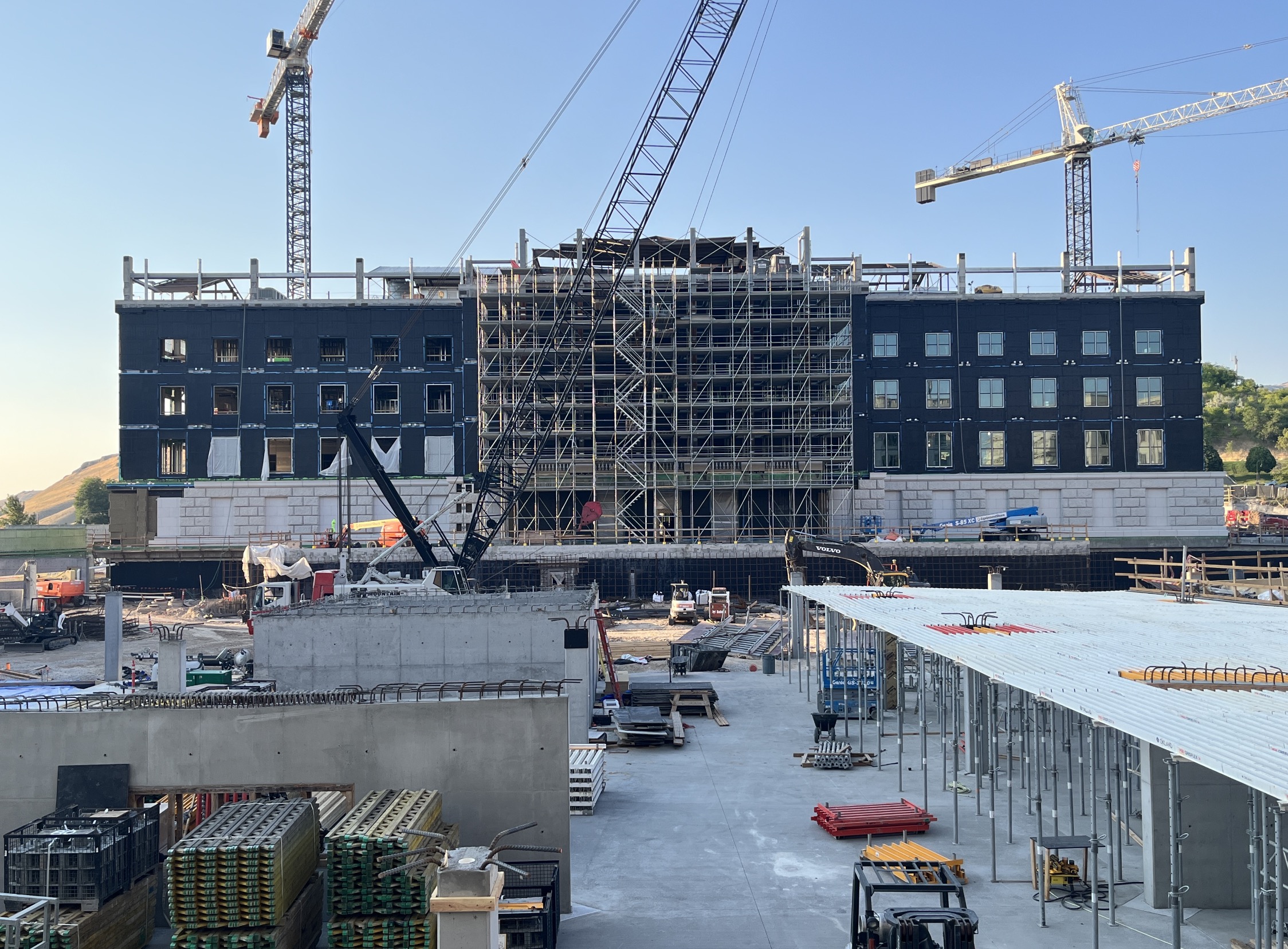 Construction is well underway on the future Museum of Utah at the State Capitol complex, pictured here on Monday. The state historian shared what the museum's interior layout will look like when it opens in 2026.