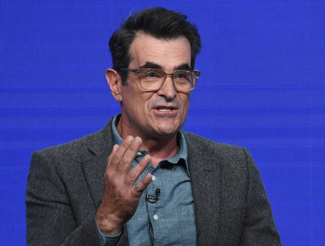 Ty Burrell participates in Fox's Animation Domination panel for "Bless the Harts" and "Duncanville" at the Television Critics Association Summer Press Tour on Aug. 7, 2019, in Beverly Hills, Calif.