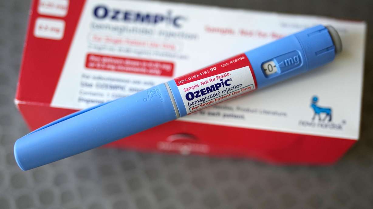 The injectable drug Ozempic is shown on July 1, 2023, in Houston. A class of drugs that includes Ozempic might slow cognitive decline in Alzheimer's disease.