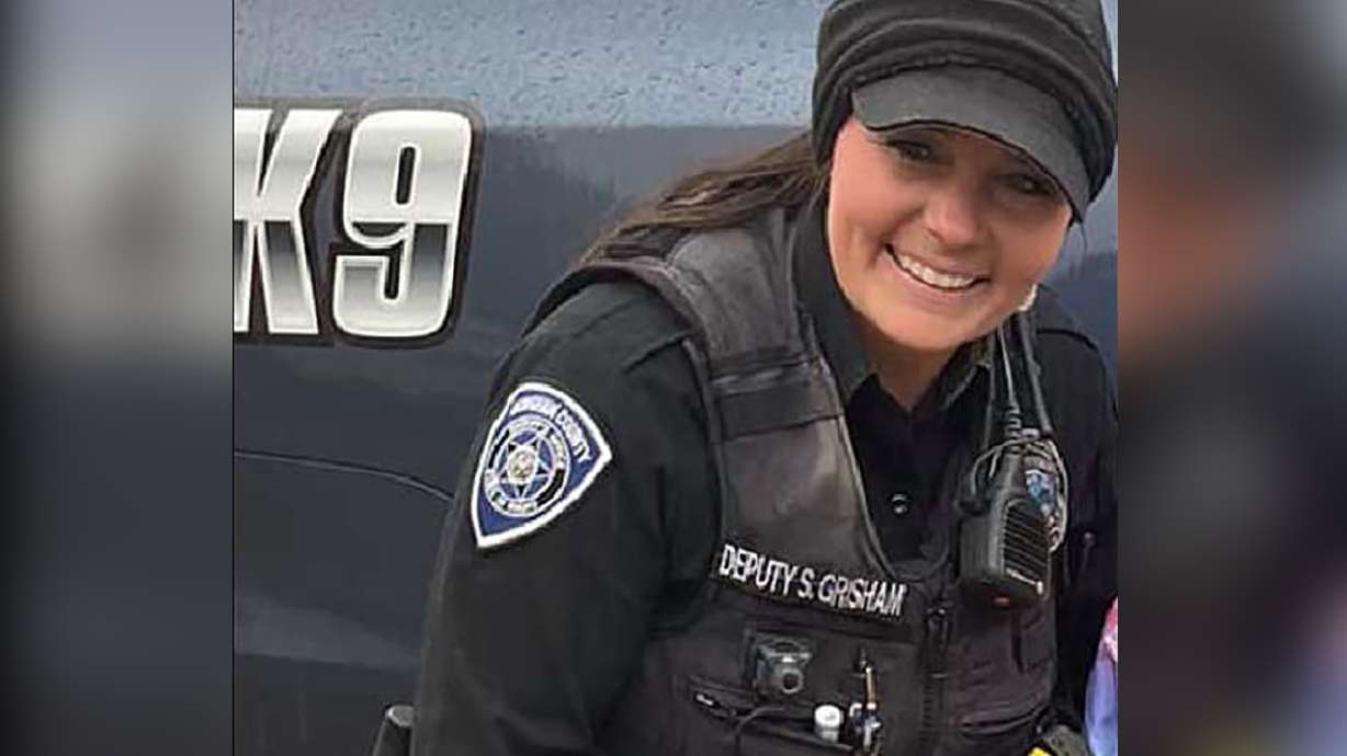 Former Bingham County sheriff's deputy Stephanie Grisham is charged with misdemeanor vehicular manslaughter. She resigned last week.