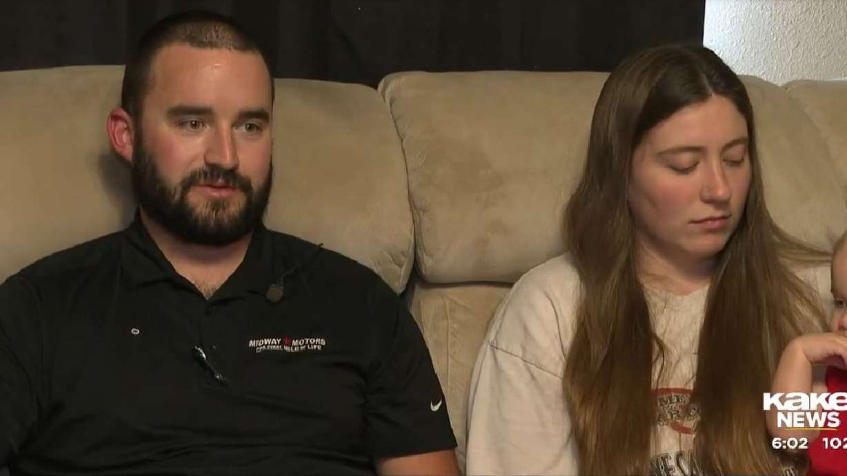 The parents of a 14-month-old say they are beyond thankful to have him back in their arms.