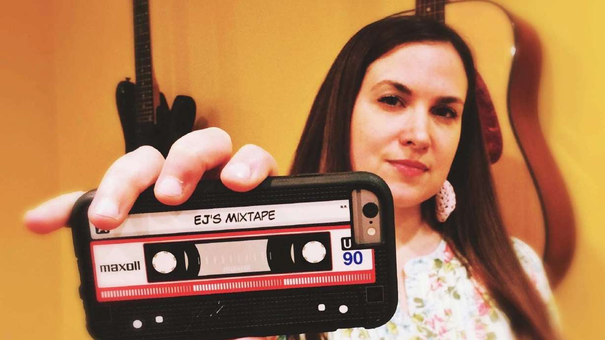 Emily Sanderson, also known as EJ Sará, is pictured in an undated photo. Some of her music has been used in promotional videos and television news spots for the Paris Olympics.