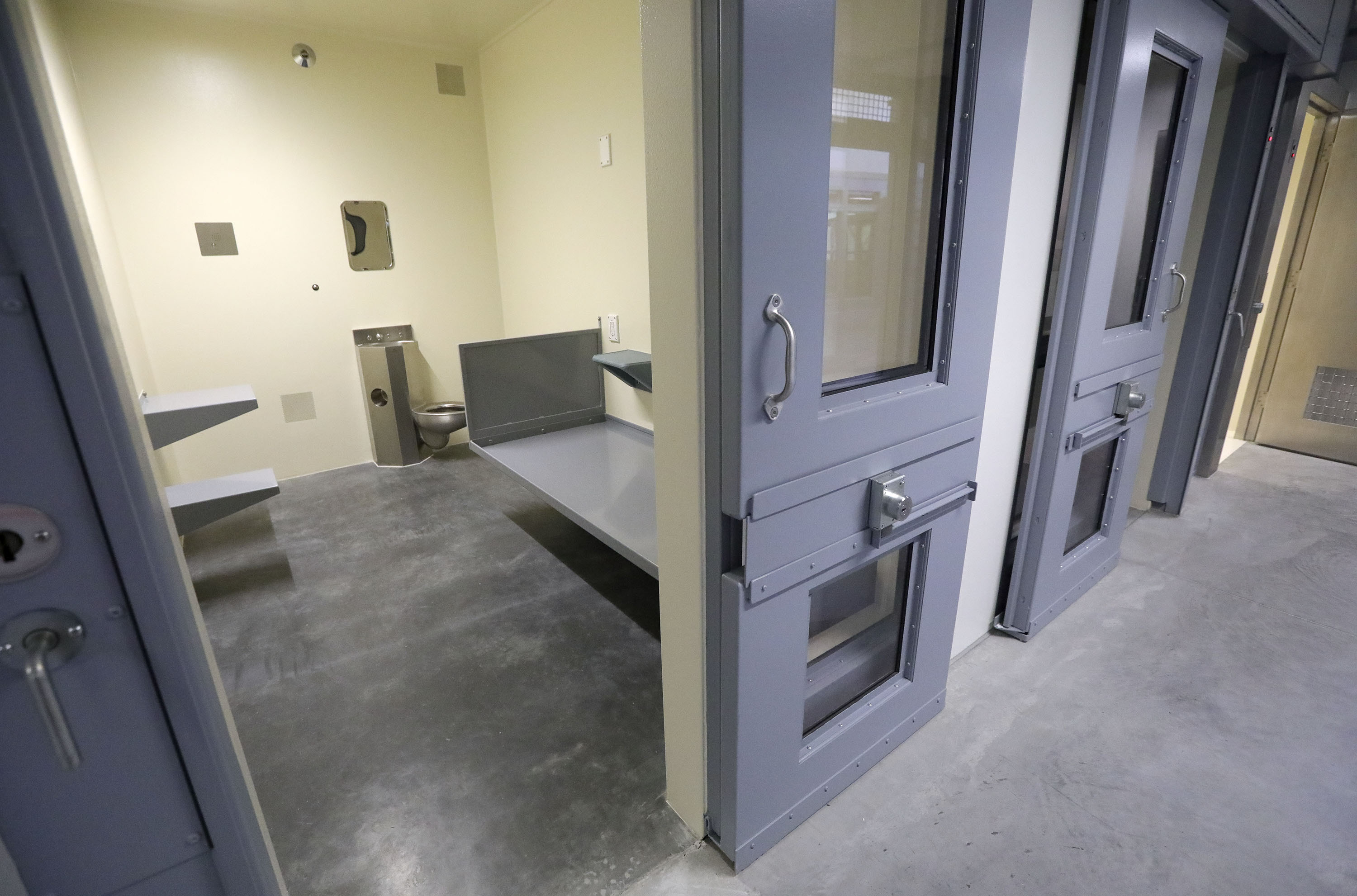 A cell in the men’s maximum security building at the Utah State Prison in Salt Lake City is pictured on Oct. 21, 2021. Taberon Honie is scheduled to be executed early Thursday at the prison. Gov. Spencer Cox denied a temporary reprieve Tuesday.