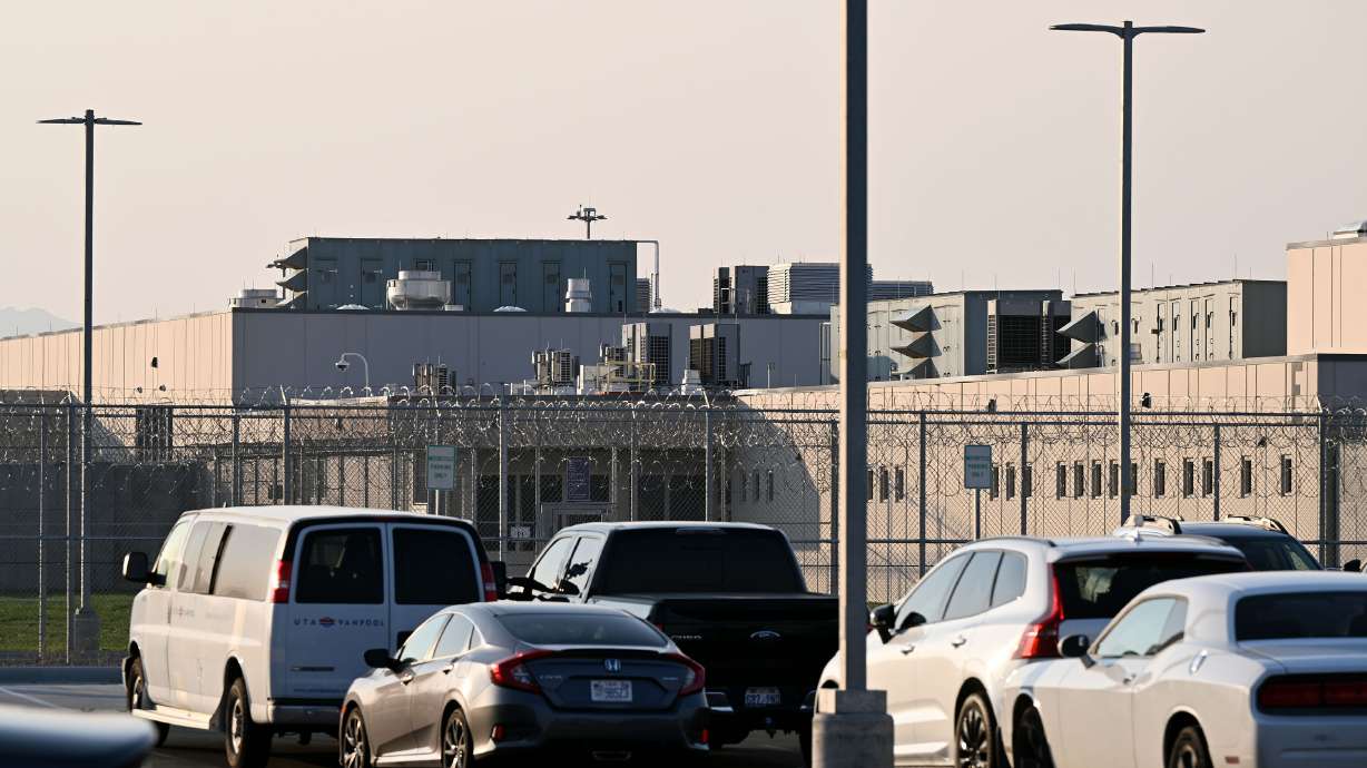 Outside the Utah State Correctional Facility in Salt Lake City prior to the execution of Taberon Dave Honie on Aug. 7. The Utah Department of Corrections says the execution costs exceeded $280,000, which does not include years of legal appeals.