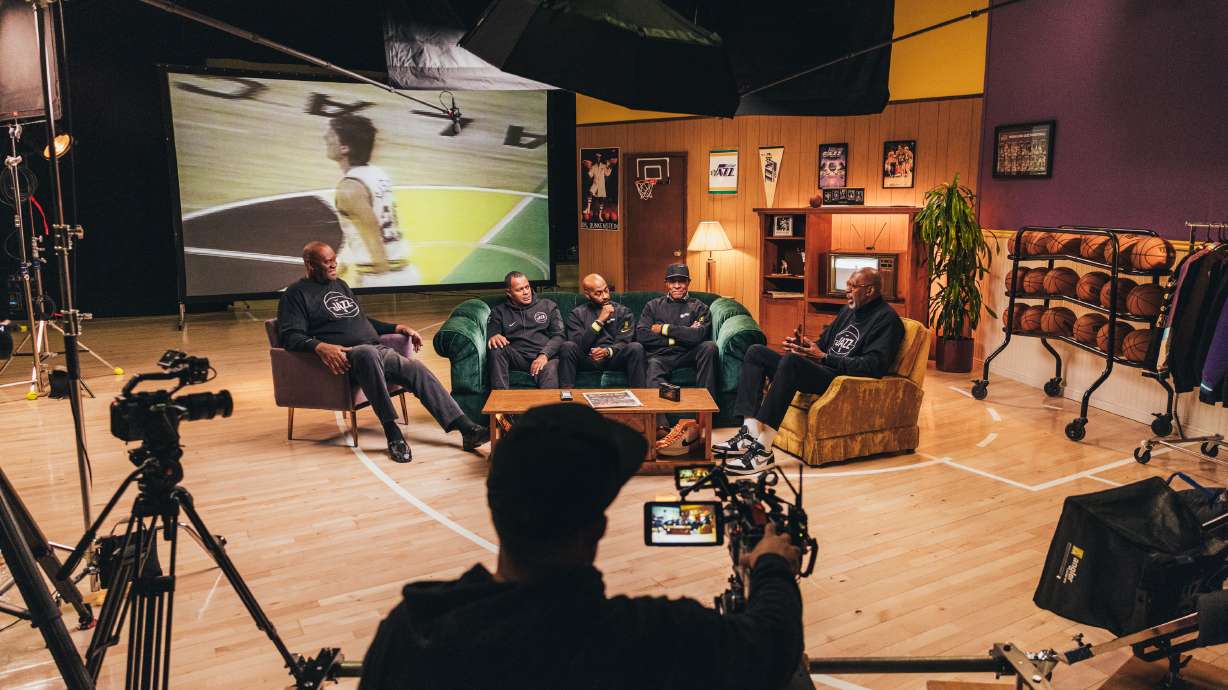 Behind the scenes on the new Utah Jazz documentary.