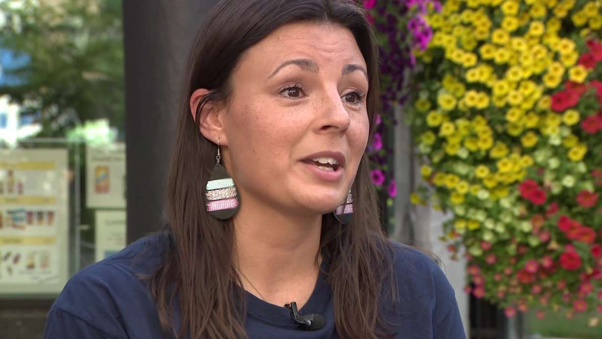 Rachel Reynolds, a second cafeteria worker at Kanesville Elementary who spoke out about the alleged abuse of Gavin Peterson.