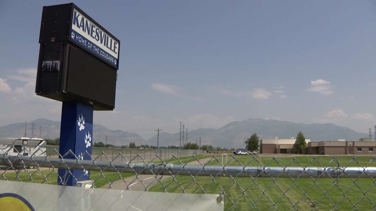 Kanesville Elementary School is seen on Thursday.