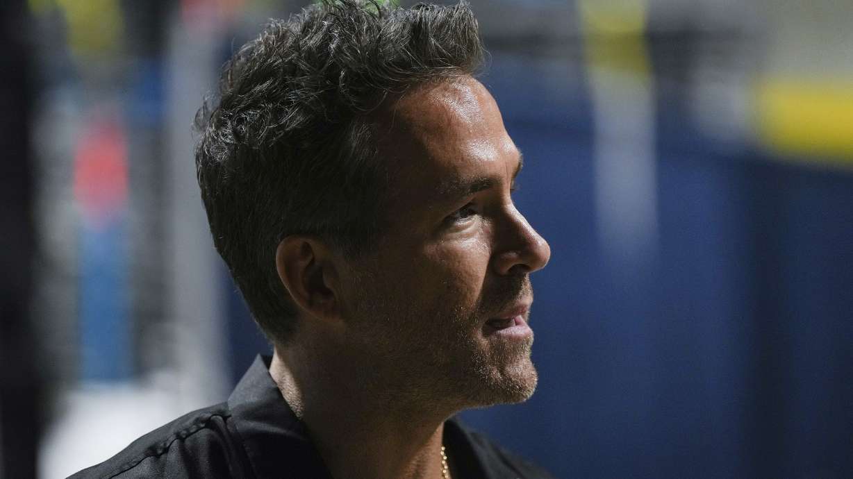 Wrexham co-owner, actor Ryan Reynolds, arrives to watch the team play an international friendly soccer match against the Vancouver Whitecaps in Vancouver, British Columbia, Saturday, July 27, 2024.