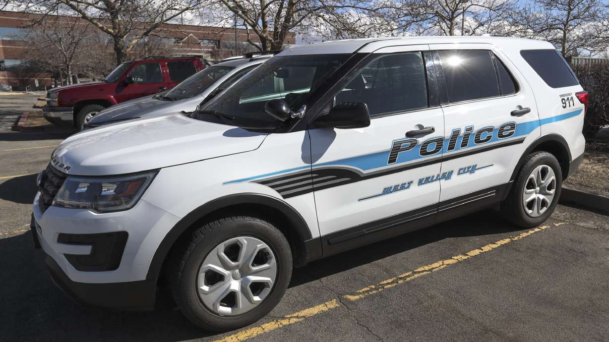 One man is in custody after allegedly hitting a police vehicle and then being shot at by a West Valley police officer.