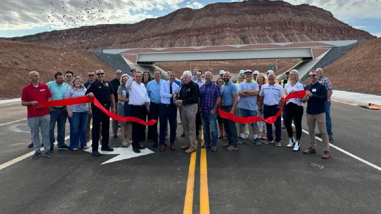 The Southern Parkway-George Washington Boulevard interchange in Washington was completed on Monday.