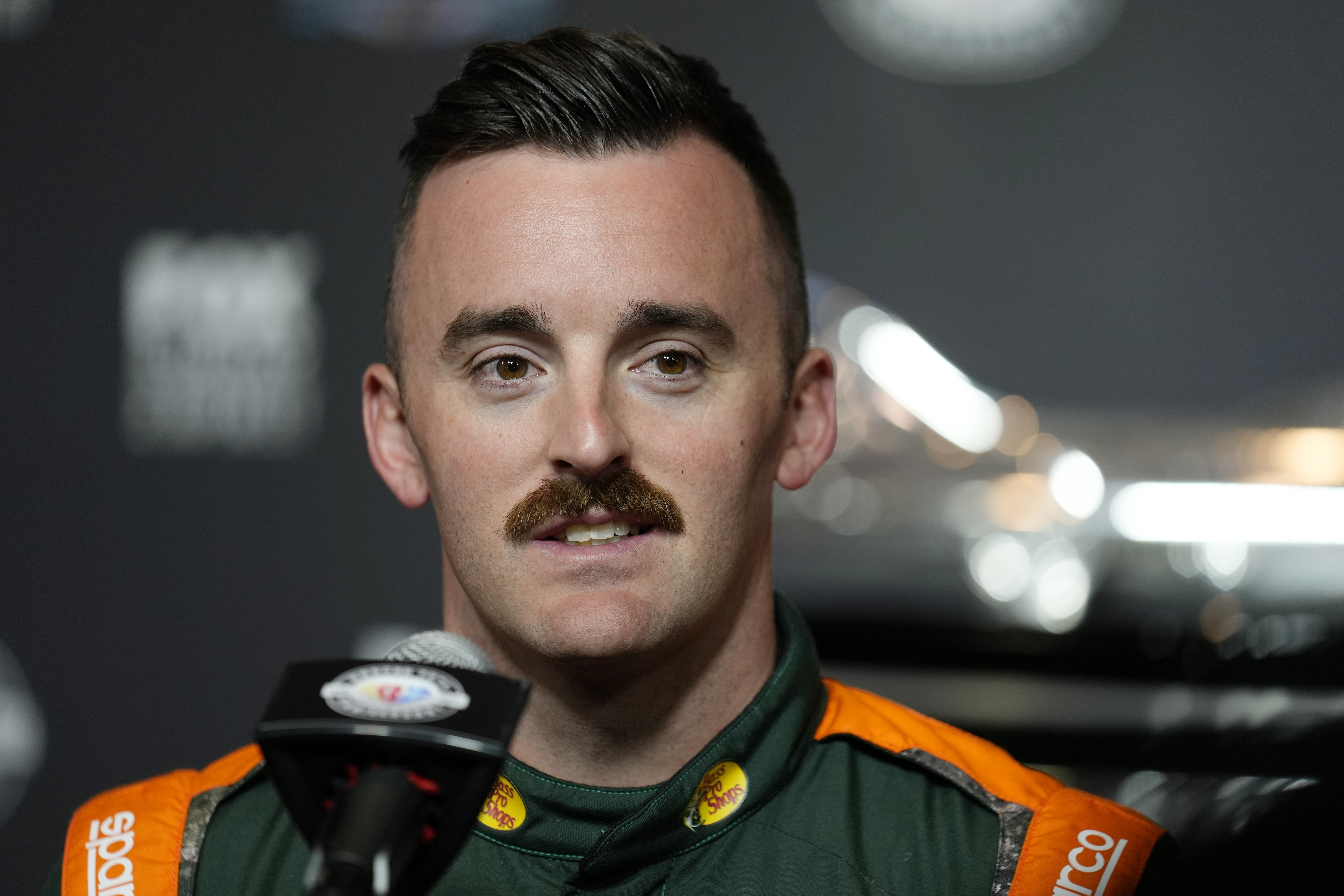 FILE - Austin Dillon during the NASCAR Daytona 500 auto race media day Wednesday, Feb. 15, 2023, at Daytona International Speedway in Daytona Beach, Fla.