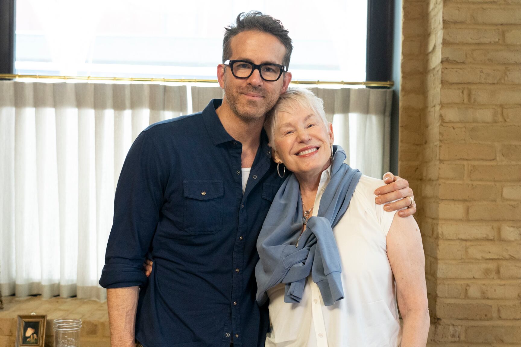 Ryan Reynolds and his mother, Tammy Reynolds are seen in this undated photo. Ryan Reynolds' father died of Parkinson’s disease at the age of 74, and now Reynolds and his mother are part of a campaign for Parkinson's disease.