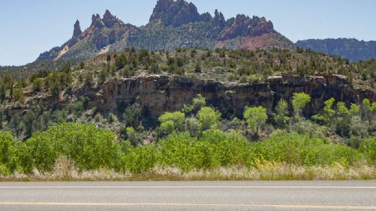 Eagle Crags on the Zion Scenic Byway Corridor. Plans for the corridor are being updated.