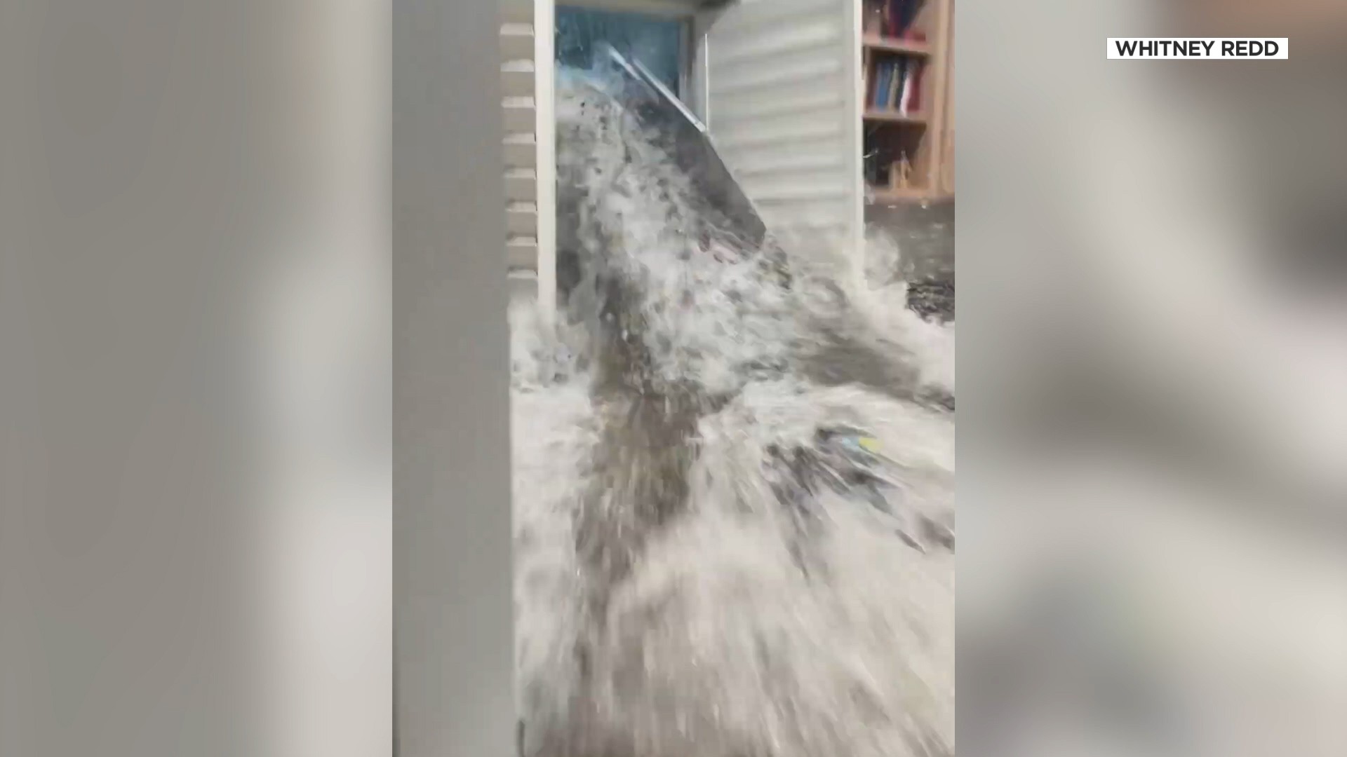 Orem family cleans up after stormwater breaks down window | KSL.com