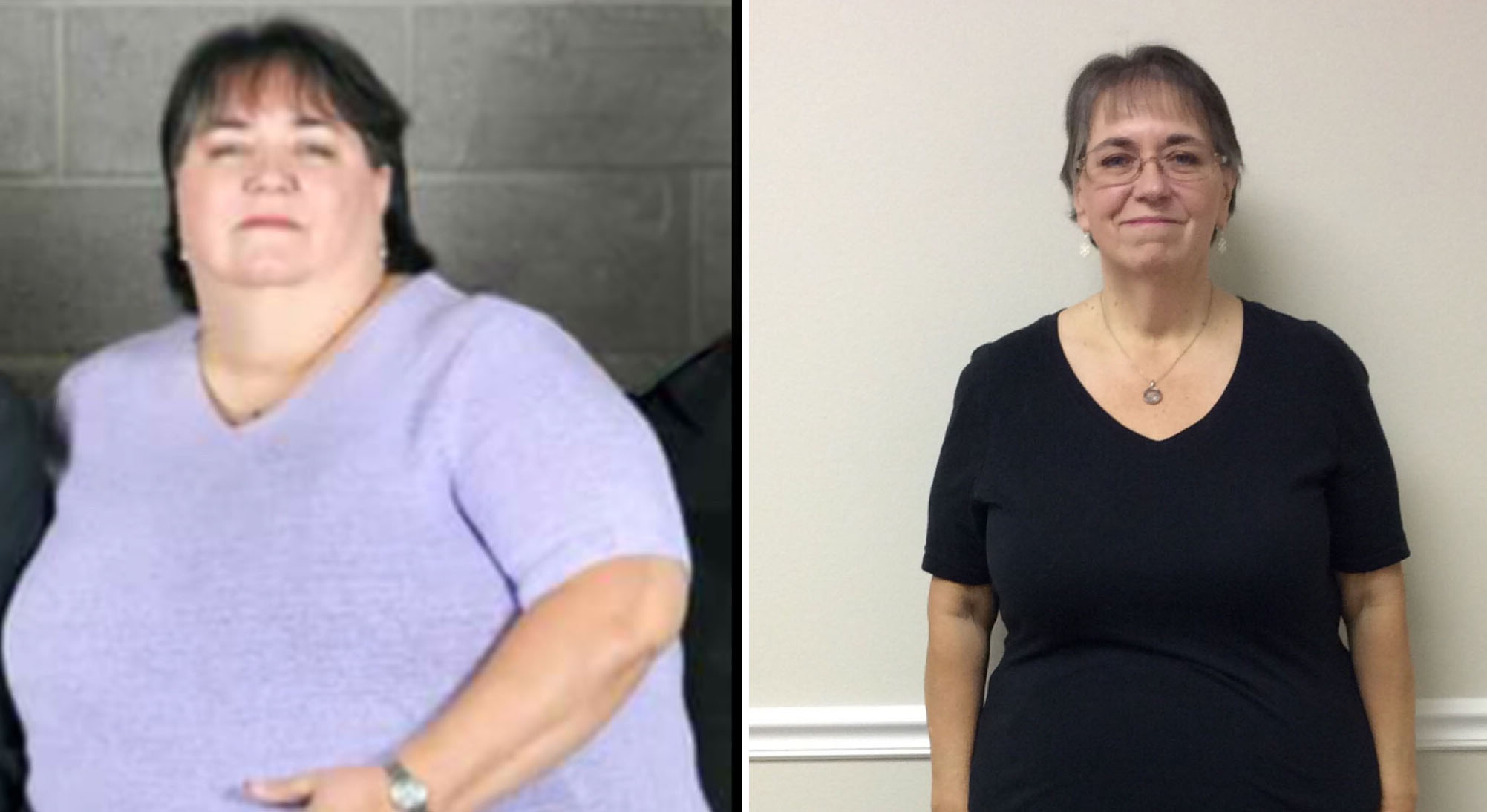 Debbie lost 200 pounds despite a family history of obesity