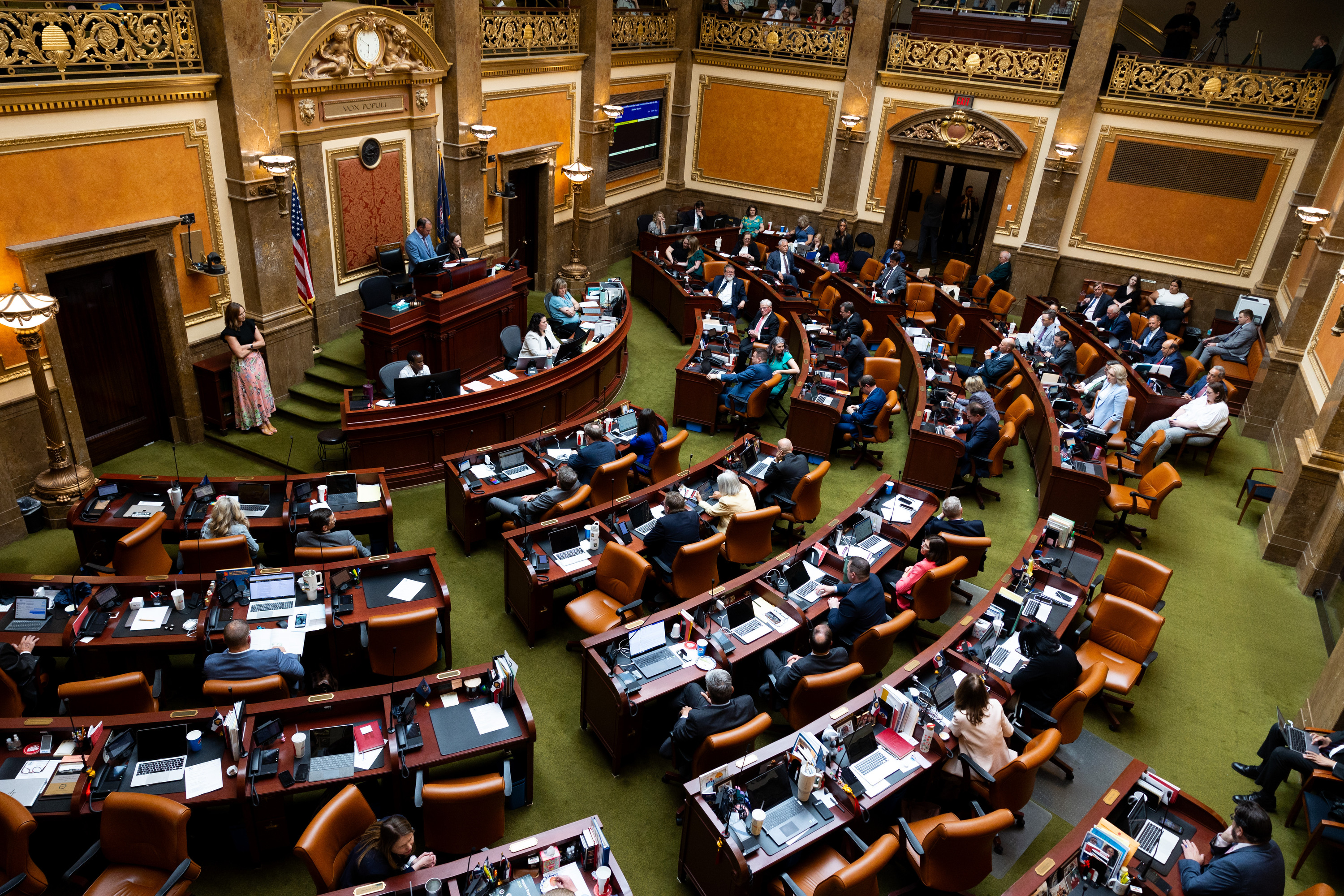 The Utah House of Representatives on June 19. Utah's Republican lawmakers' push to change the ballot-initiative process to give the Utah Legislature more say in the process is spurring backlash and debate on citizen-led initiatives.