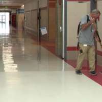 Inside the job of a Utah custodian getting high school ready for the new year