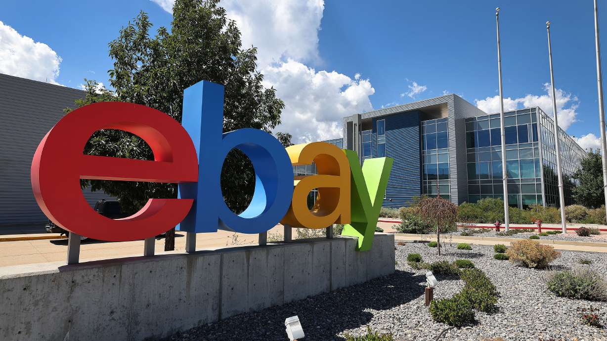 The eBay building pictured in Draper on Tuesday. The Canyons School District board on Tuesday unanimously approved a contract for the $50 million purchase of the old eBay headquarters.