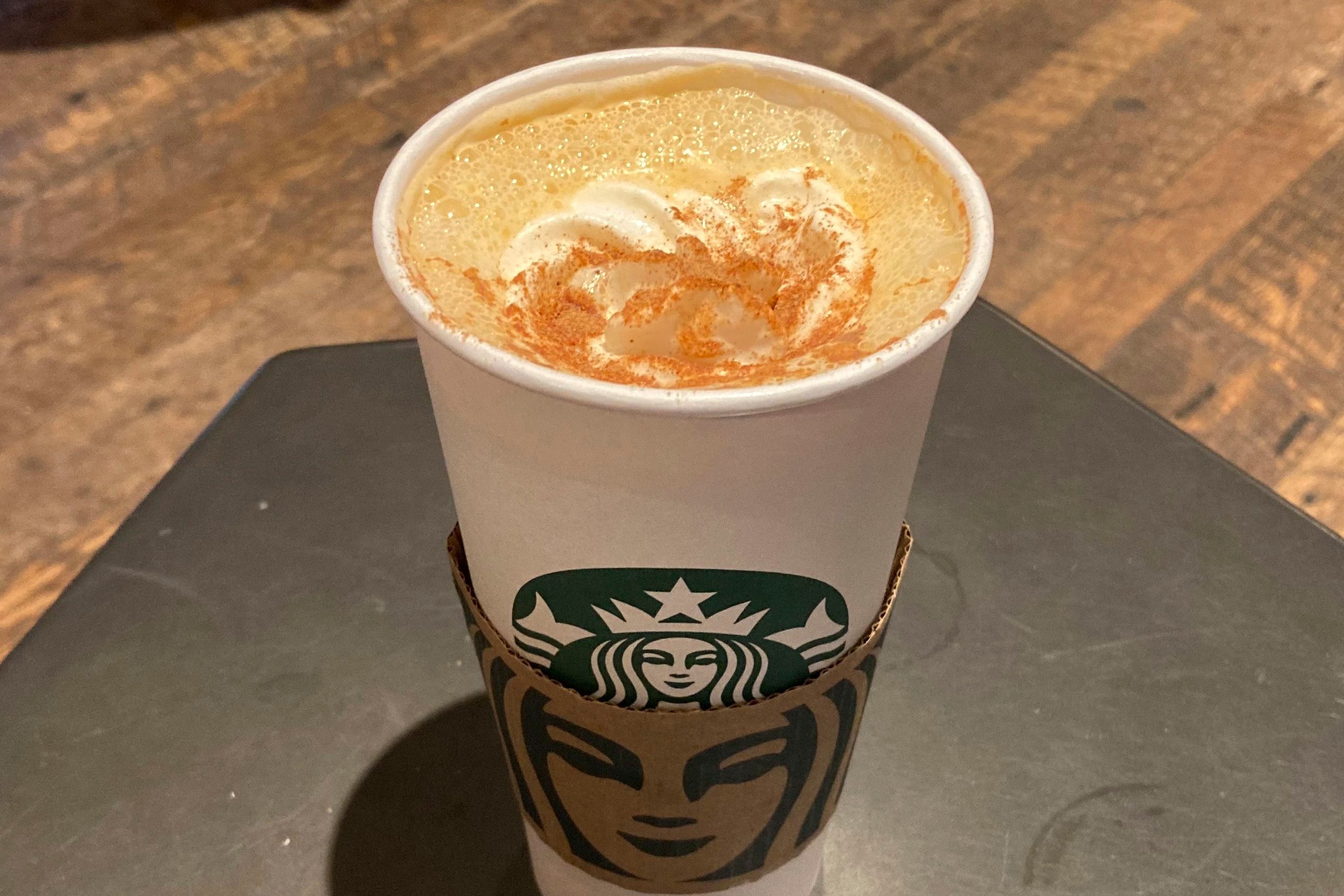 The Pumpkin Spice Latte at Starbucks returns to menus Thursday.