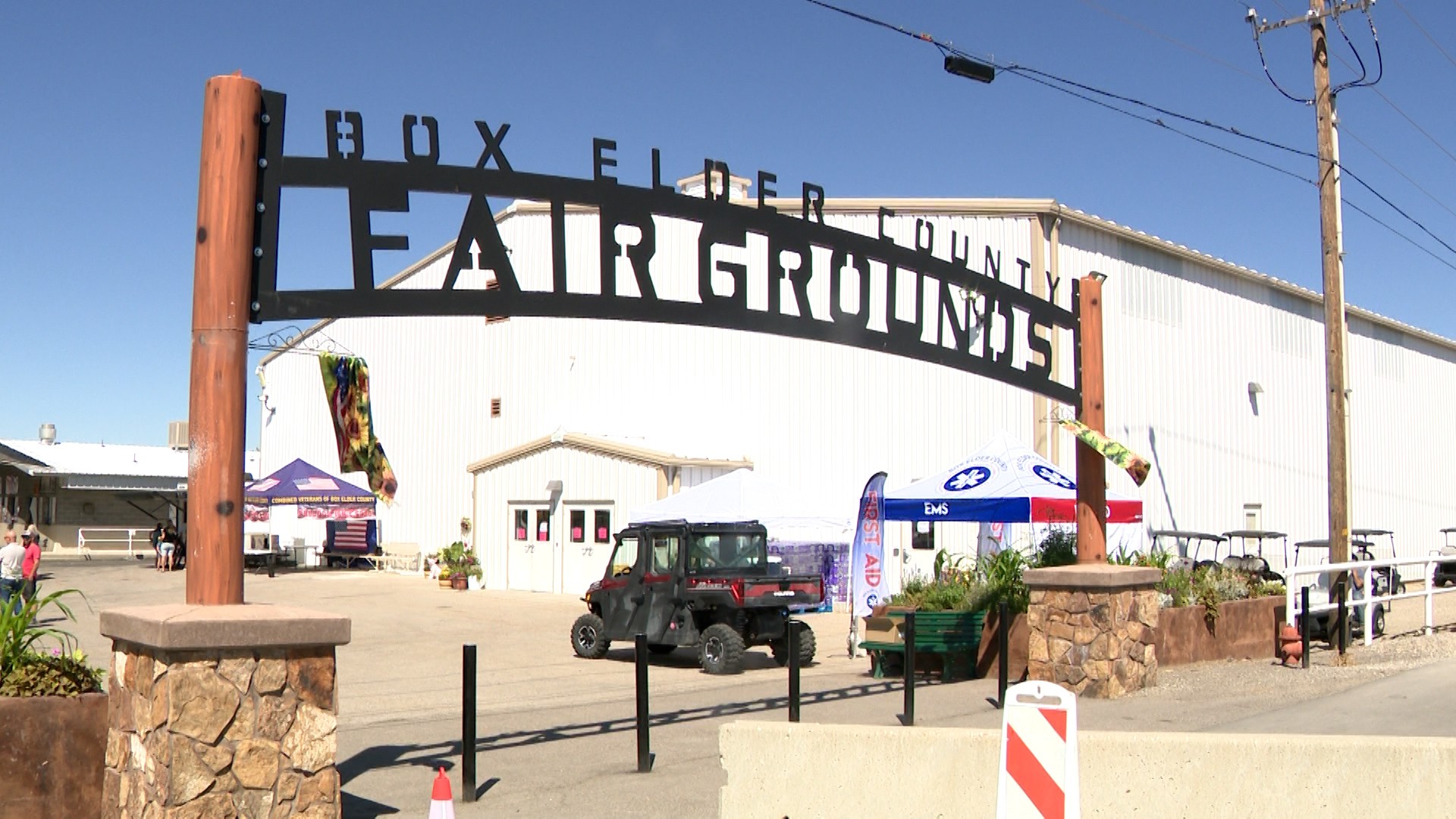 County support is rolling in for Jan Rhodes, director of the Box Elder County Fair, after a fire burned through her home.