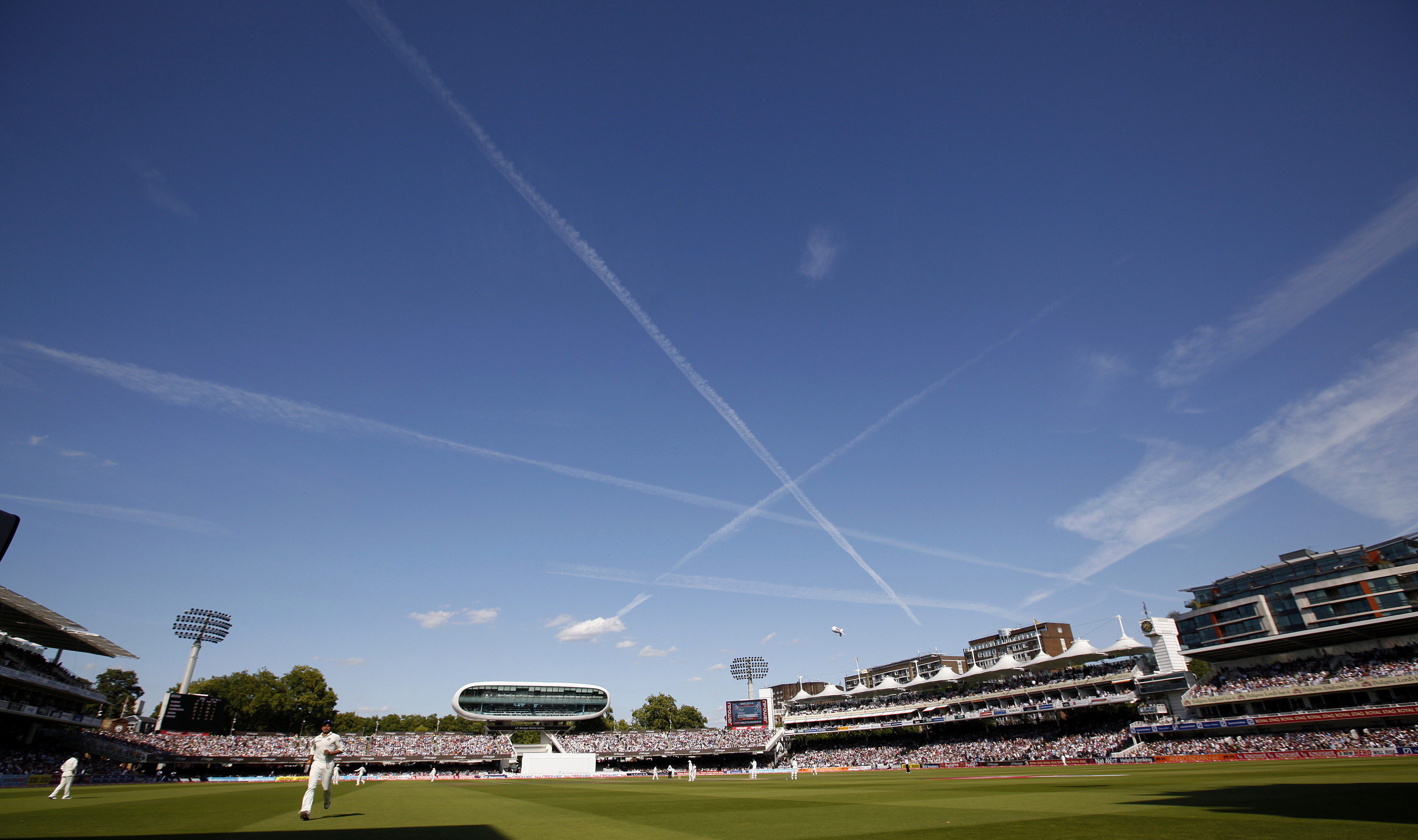FILE - Lords Cricket ground as England play India in the First Test in London, July, 24, 2011. 