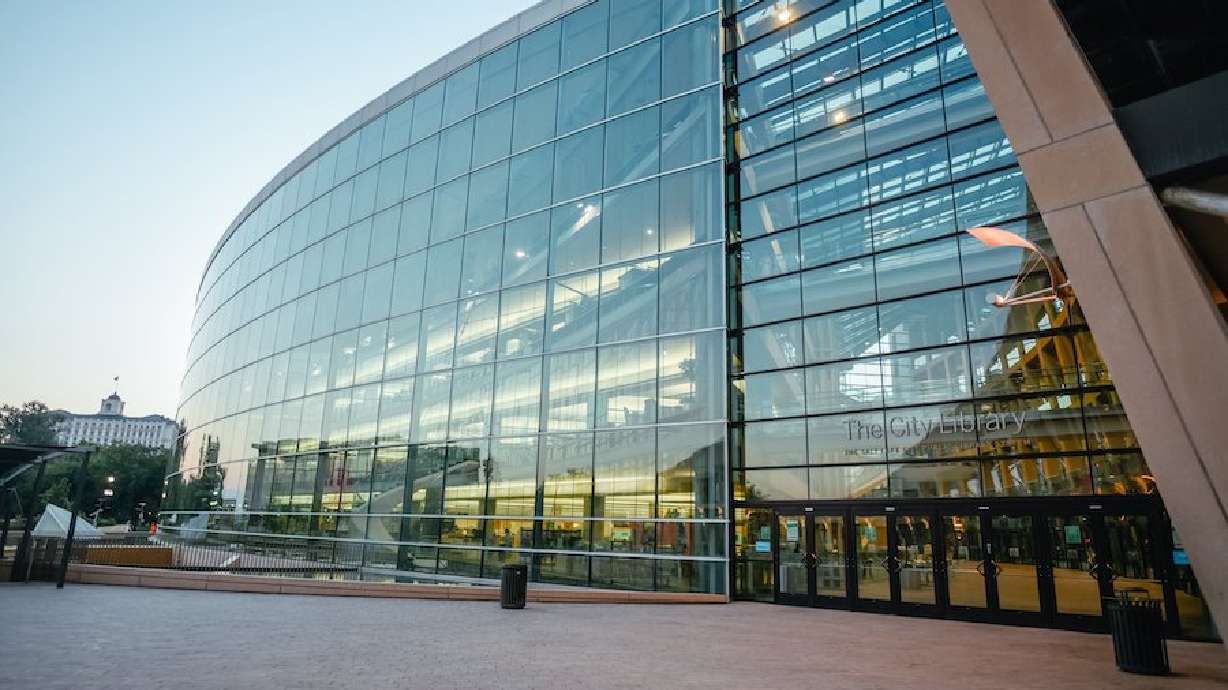 The main branch of the Salt Lake City Public Library is a massive space where the public can check out books and old-school physical media. But the library also offers technology.
