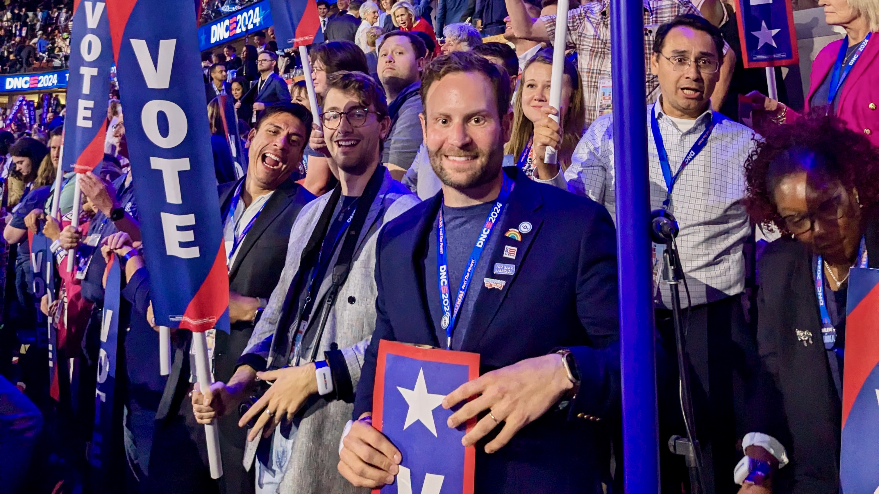 Utah delegates at the Democratic National Convention in Chicago revel in the atmosphere. The convention ends Thursday.