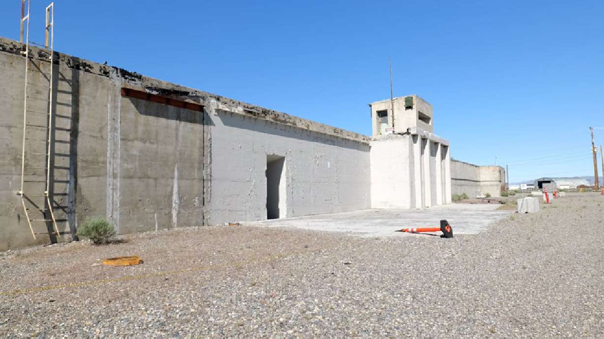 The concussion wall of the Arco Naval Proving Grounds protected civilians and Marines from being injured during weapon testing.