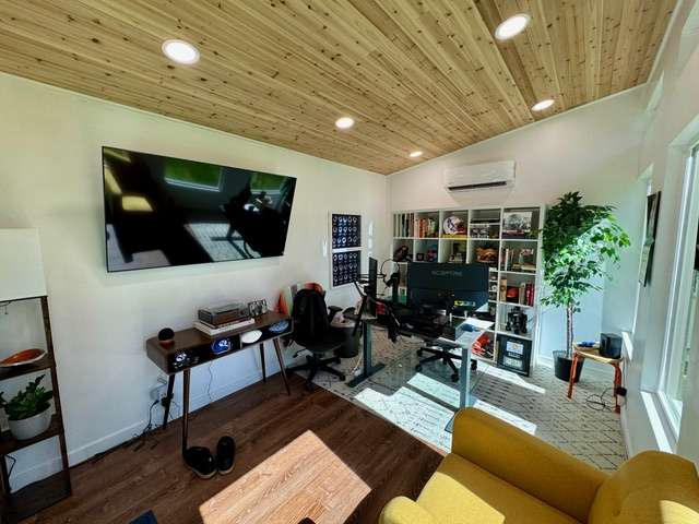 Utah's growing trend: Backyard offices, gyms and golf simulators