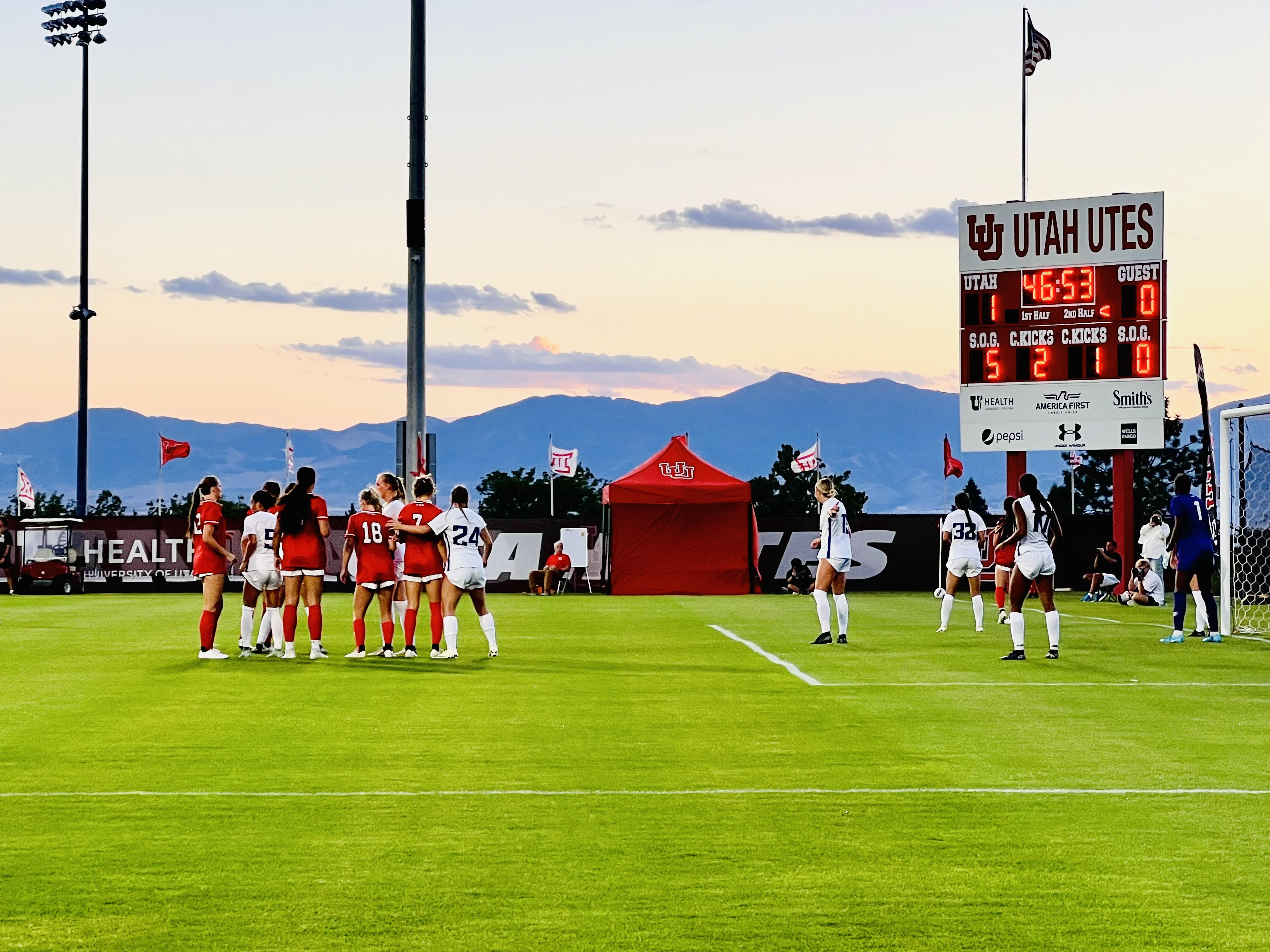 Utah, Grand Canyon play to 1-1 draw in competitive match