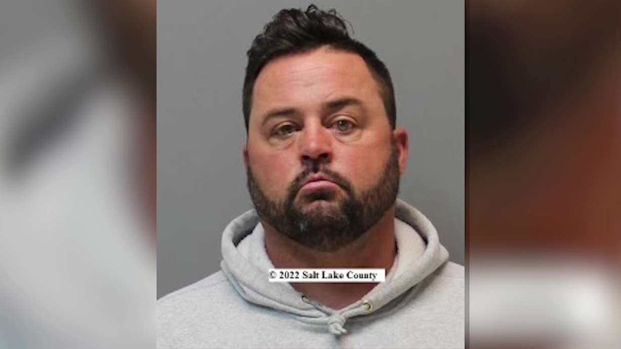 The 2022 booking photo of 43-year-old Samuel Whitney Faber.