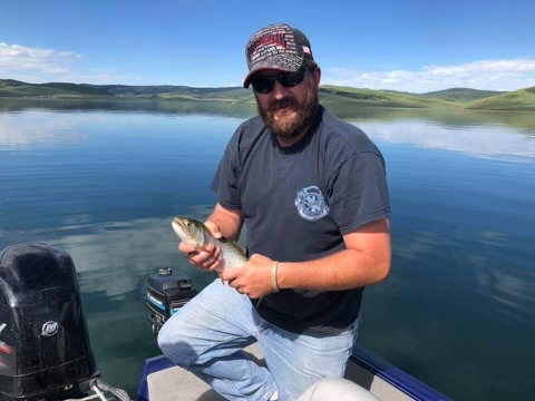 A family photo of Ben Roundy. He was injured in explosion more than a week ago.